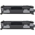HP 05A (CE505A) 2-pack Black Toner Cartridges