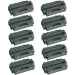 HP 05X (CE505X) 10-pack High Yield Black Toner Cartridges