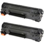 HP 83A (CF283A) 2-pack Black Toner Cartridges