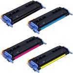 HP 124A Combo Pack of 4 Toner Cartridges - 1 Black, 1 Cyan, 1 Magenta, 1 Yellow
