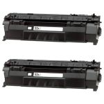 HP 53A (Q7553A) 2-pack Black Toner Cartridges