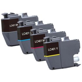 Brother LC401 Ink Cartridges Single and Combo Packs