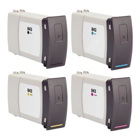 HP 843A Ink Cartridges Single and Combo Packs