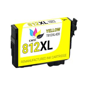 High Yield Epson T812 Ink Cartridge XL Yellow, Single Pack