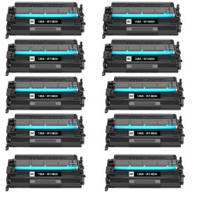 HP 148A Printer Cartridges Black: 10-Pack