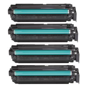HP 213A Toner Cartridges Combo Pack of 4: 1 Black, 1 Cyan, 1 Magenta, 1 Yellow