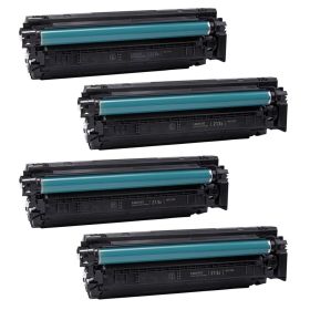 HP 213X Toner Cartridges Combo Pack of 4: 1 Black, 1 Cyan, 1 Magenta, 1 Yellow