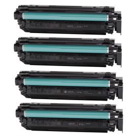 HP 213Y Toner Cartridges Combo Pack of 4: 1 Black, 1 Cyan, 1 Magenta, 1 Yellow