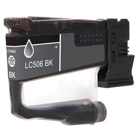 Brother LC506 Black Ink Cartridge, Single Pack