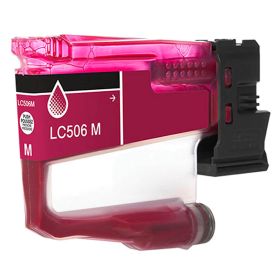 Brother LC506 Magenta Ink Cartridge, Single Pack