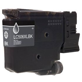 High Yield Brother LC506XL Black Ink Cartridge, Single Pack