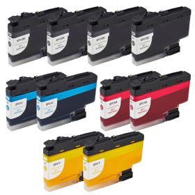 Brother SP01 Printer Ink Cartridges Combo Pack of 10: 4 Black, 2 Cyan, 2 Magenta, 2 Yellow