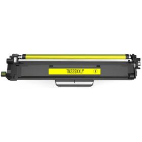 Super High-Yield Brother TN229XXL Yellow Toner Cartridge, Single Pack
