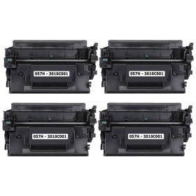 High Yield Canon 057H Cartridges 4-Pack