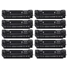 High Yield Canon 071H Printer Toner Cartridges 10-Pack, Black