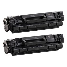 High Yield Canon 072H Toner Cartridges, 2-Pack, Black