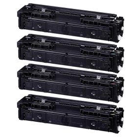 Canon 075 Toner Cartridges Combo Pack of 4: 1 Black, 1 Cyan, 1 Magenta, 1 Yellow