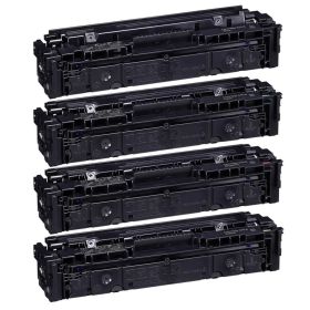 High Yield Canon 075H Toner Cartridges 4-Pack: 1 Black, 1 Cyan, 1 Magenta, 1 Yellow