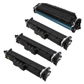 Canon T12 Toner Cartridges Combo Pack of 4: 1 Black, 1 Cyan, 1 Magenta, 1 Yellow