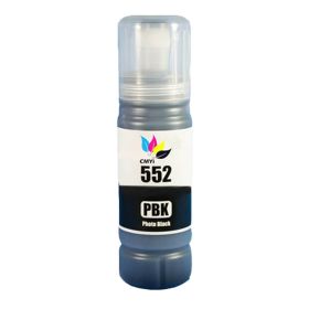 High Yield Epson 552 Photo Black Ink Bottle, Single Pack