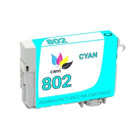 Epson 802 Cyan Ink Cartridge, Single Pack