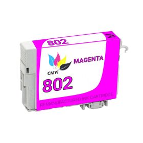 Epson 802 Magenta Ink Cartridge, Single Pack