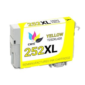 High Capacity Epson T252XL420 Ink Cartridge - 252XL Yellow, Single Pack