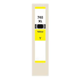 High Capacity Epson T748XL420 Ink Cartridge Yellow, Single Pack