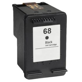 HP 68 Black Ink Cartridge, Single Pack