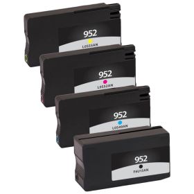 thumbnail image 2 of 4-Pack 952XL Compatible Ink Cartridges For HP OfficeJet Pro 8734 8735 8736 2 of 4