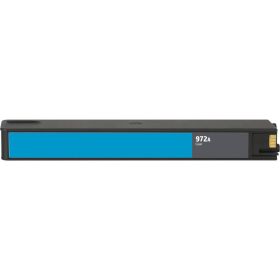 HP 972A Cyan Ink Cartridge, Single Pack