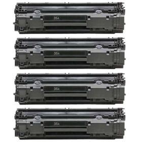 HP LaserJet 35A CB435A Toner Cartridges Black 4-Pack