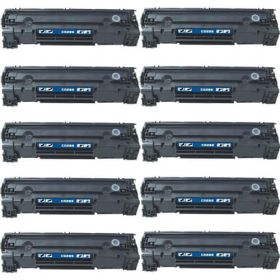 HP Toner 85A CE285A Cartridges Black 10-Pack