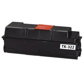 Kyocera TK-322 Toner Cartridge Black, Single Pack