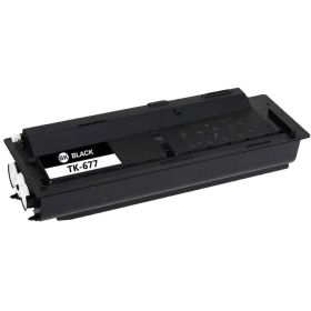 High Yield Kyocera TK-677 Toner Cartridge Black, Single Pack