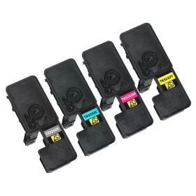 Compatible Kyocera TK5232 Toner Cartridges Combo Pack of 4 : 1 Black, 1 Cyan, 1 Magenta, 1 Yellow
