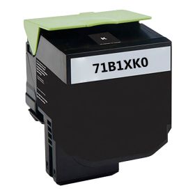 Lexmark 71B1XK0 Toner Cartridge Black, Single Pack