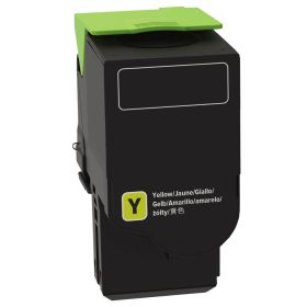 Ultra High Yield Lexmark 78C1UY0 Toner Cartridge Yellow, Single Pack