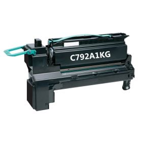 Lexmark C792A1KG Toner Cartridge Black, Single Pack