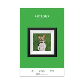 11" x 17" Canvas Photo Print Paper 20 sheets - Resin Coated - 260g