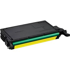 High Yield Samsung CLT-Y508L Toner Cartridge Yellow, Single Pack