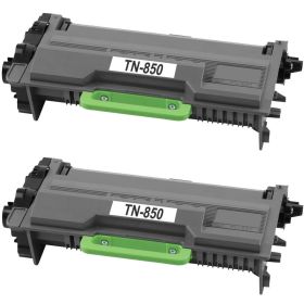 Brother TN850 (2-pack) High Yield Black Toner Cartridges