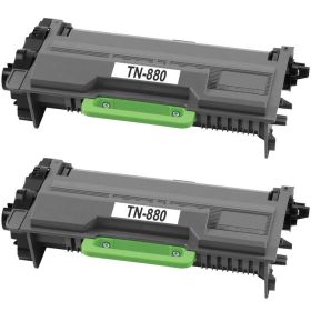 Brother TN880 (2-pack) Super High Yield Black Toner Cartridges