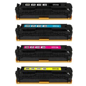 HP 131A / 131X 4-pack High Yield Laser Toner Cartridges