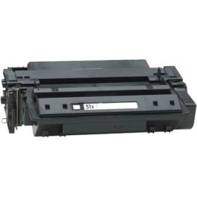 HP Q7551X (51X) High Yield Black Laser Toner Cartridge
