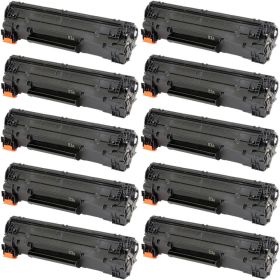 HP 83A (CF283A) 10-pack Black Toner Cartridges
