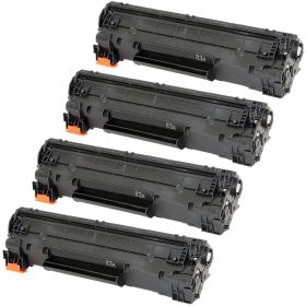 HP 83A (CF283A) 4-pack Black Toner Cartridges