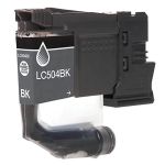 Brother LC504 Black Ink Cartridge, Single Pack