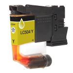 Brother LC504 Yellow Ink Cartridge, Single Pack