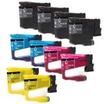 High Yield Brother LC506XL Printer Ink Cartridges Combo Pack of 10: 4 Black, 2 Cyan, 2 Magenta, 2 Yellow
